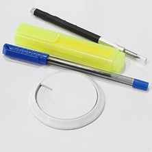 Cekar Store BADEM10 Masa Üstü Kablo Kanalı Deliği Kapağı Beyaz Masa Kapağı 6 cm (5 Adet)