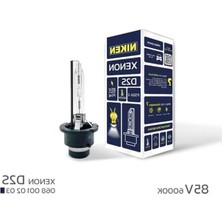 Cekar Store D2S 6000K Beyaz Xenon Far Ampulü, 85V, 35W, P32D-2, 6000K