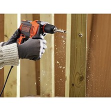 Cekar Store Black + Decker BEH710 710WATT 13 mm Darbeli Matkap, Çok Renkli
