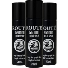 Purple Breeze Route 55000 Geçiktıricı Sprey Seti 3 Kutu