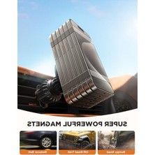 Cekar Store Joyroom Magsafe Araç Montajlı Şarj Cihazı, Havalandırma Deliği Için Hızlı Şarj Manyetik Kablosuz Araç Şarj Cihazı, iPhone 16/15/14/13/12 Serisi Uyumlu 15W Magsafe Araç Telefon Tutacağı