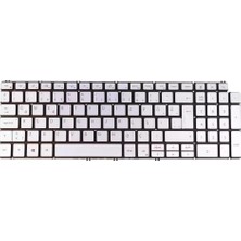 Retro Dell Gaming G15 5515 Re G15R5165S4GW Klavye Silver Non-Backlit