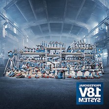 Cekar Store 18 V Sistem Akülü Perçin Tabancası Grg 18V-16 C (Çekme Kuvveti Maks. 16.000 N, Strok Uzunluğu 25 Mm, 2 x PROCORE18 V 4.0 Ah Akü Dahil, Hızlı Şarj Cihazı Gal 18V-40, L-Boxx)