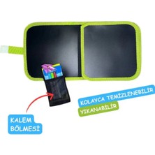 PremiumPort Renkli Çizim Defteri, Temizlenebilir ve Yaratıcı Tasarım Öğeleriyle