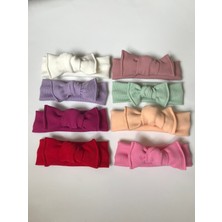 PremiumPort Renkli 8’li Bebek Bandana Seti, Önden Bağlamalı Hediyelik Paket