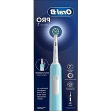Cekar Store Oral-B Pro Series 1 Mavi Elektrikli Diş Fırçası, 1 Diş Fırçası Başlığı, Braun Tasarımı
