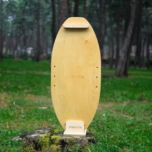 Cekar Store Universal Denge Tahtası | Ahşap Balance Board | Denge ve Koordinasyon Geliştirici | Evde Fitness & Spor |