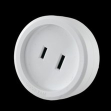 Cekar Store Türk Fişi – Amerikan Tip Fişe Çevirici Seyahat Adaptörü | Tip C Türkiye (Erkek) → Tip A Amerika (Dişi) | 250V – 6A | Amerika, Kanada, Japonya Uyumlu