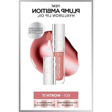Cekar Store L'oreal Paris Plump Ambition Hyaluron Lip Oil Besleyici ve Nemlendirici Dudak Parlatıcısı - 601 Worth It