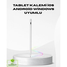 Marsilyan Type-C Şarjlı Dokunmatik Kalem – Ipad Iphone ve Android Uyumlu Sessiz Çalışan