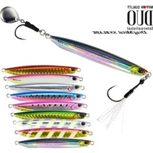 Cekar Store Duo Drag Metal Ss Blade 28GR PFA0045 Pink Gold Zebra Glow Suni Yem