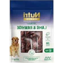 Cekar Store Rawhide Kuzu Eti Sargılı Kemik Köpek Ödülü 120 gr