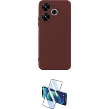 Motto Ticaret Xiaomi Uyumlu Redmi 13 4g Kılıf Kozmos Yansıma Özel Seri Ikili Koruma Seti