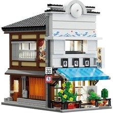 Trendy Pazars C66018W Cada Fapon Suşi̇ Dükkani 1665 Parça Block Oyuncak