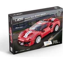 Kaia Life C51072W Cada Race Car Blok Seti 306 Parça -Vagonlife