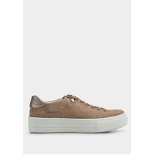 Legero Bej Deri Kadın Sneaker