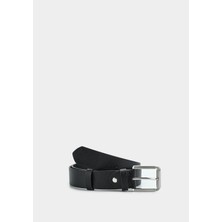 Siyah  Provoq AYD002 Siyah 4cm Spor Deri Kemer