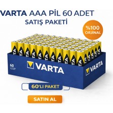 Renas Store Marka Aaa Ince Kalem Pil 1.5V Super Heavy Duty R03 Çinko Karbon 2li 30 Paket