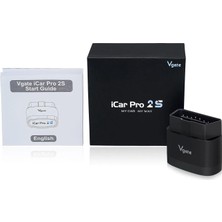 vGate İcar Pro 2S v2.3 Bluetooth 5.2 Arıza Tespit ve Gizli Özellik Açma Cihazı ABRP Uyumlu