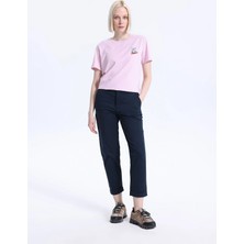 Discovery Expedition D6SL-PNT3541 Lacivert Kadın Chino Pantolon