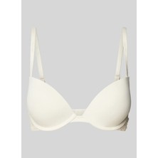 Calvin Klein Fildişi Kadın 000QF7578E Ck Women Balenli Sütyen