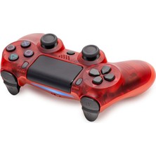 Renas Store Ps4 Gamepad Transparent Kırmızı HD323E