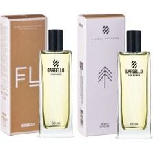Bargello 50 ml Kadın Floral EDP Parfüm 2 Adet Çiçeksi Koku ile Özel Hediye 153