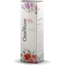 Clean Rose Doğal Gül Suyu Kutulu (400 ML)