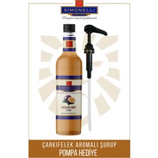 Simonelli Kahve Şurubu Çarkıfelek Aromalı 70 cl + Pompa