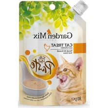 Cekar Store Garden Mix Tavuk Eti Ezmeli Kedi Ödülü 80GR