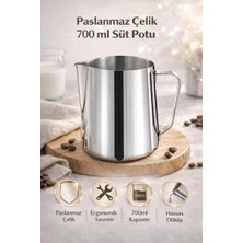 Caffe Rino SİMONELLI  Süt Potu Pitcher 700 ml Paslanmaz Çelik