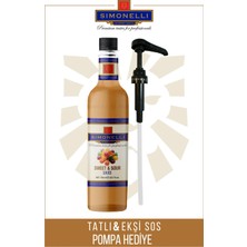 Tatlı & Ekşi Sos 700 ml Pompa Hediyeli