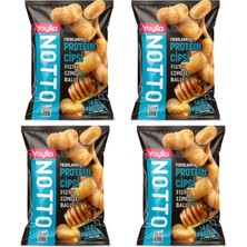Yayla Notto Fıstık Ezmeli ve Ballı Protein Cipsi 50 G X4