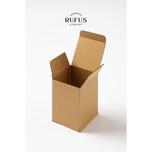 Rufus Concept 8,5X8,5X11,5CM Kilitli Kraft Kutu 25 Adet