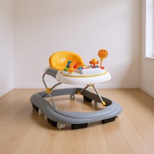 BABY2GO Toodle Lüks Yürüteç Sarı Ergonomik Tasarımlı Müzikli Ön Panel ile 12 kg Taşıma Kapasitesi