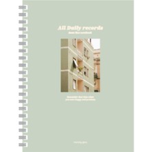 Morning Glory 5000 Çizgili Defter 26X19 cm Apartman 11131-89309