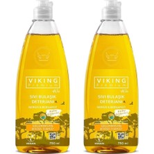 Viking Premium Sıvı Bulaşık Deterjanı Nergis ve Bergamot 750 ml Güçlendirilmiş Bitkisel Formül