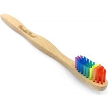 Humble Brush Yumuşak Kıllı Orta Boy Diş Fırçası Rainbow Renkli Tasarım 1 Parça