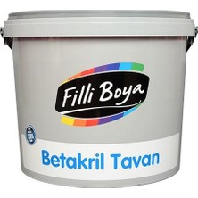 Filli Boya Betakril Tavan 3,5 kg İç Mekan Kullanımı İçin Uzun Ömürlü Renkli Boya