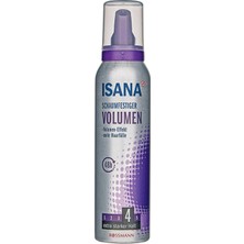 Isana 150 ml Hacim Verici Saç Köpüğü Vegan Formül 48 Saate Kadar Etkili Pratik Kullanım