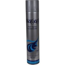 Akat Gardı Saç Spreyi 400 ml  Gri Normal Saçlar İçin Etkili Koruma Sağlayan Sprey
