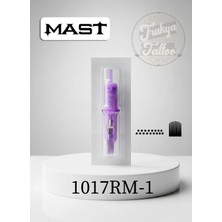 Mast 1005RM-1 1007RM-2 1207RM-2 1009RM-2 1209RM-2 1017RM-1 Kartuş Dövme İğnesi Tüm Ciltler İçin
