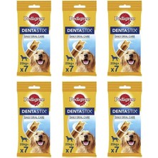 Pedigree Dentastix Büyük Irk Şerit Köpek Ödül Maması 270 Gr (6 Adet)