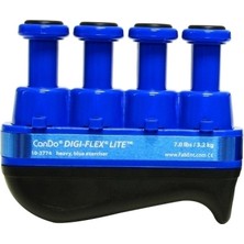 Cando Digi-Flex Lite El Parmak Egzersiz Yayi Mavi (Heavy)