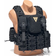  tactical siyah taktikal yelek