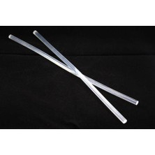 Südor Ince Şeffaf Sıcak Mum Silikon 7.5 mm 30 cm 2 Adet ( HG03 )