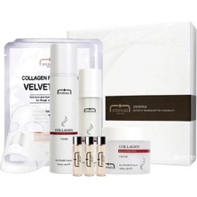 Sferangs Collagen Set - Maske 30 gr + Toner 120 ml + Krem 50 ml + Serum 40 ml + Ampul 3'lü