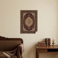 Akıllı Kağıt Statik Tutunma Özellikli Tablo - Poster Halı Desen (Model-11)