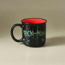 Karaca Rick And Morty Kupa Siyah 400 ml