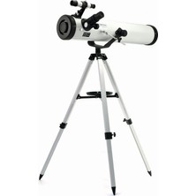 Epilons -76X700 Profesyonel Aynalı  Uzay Teleskopu-Beyaz